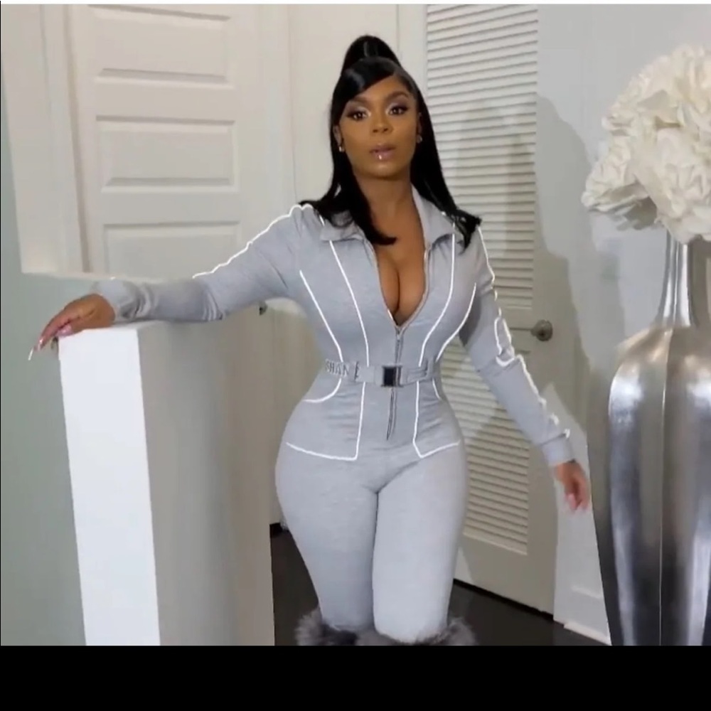 Shane Justin Body Glow Jumpsuit size L